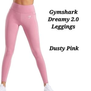 Gymshark Dreamy 2.0 High Waisted Leggings Dusty Pink Size Small